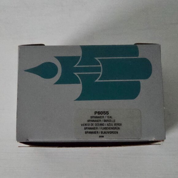 Vintage Retired PartyLite Spinnaker P6055 Teal Votive Candles (6) New Open Box - Picture 9 of 10